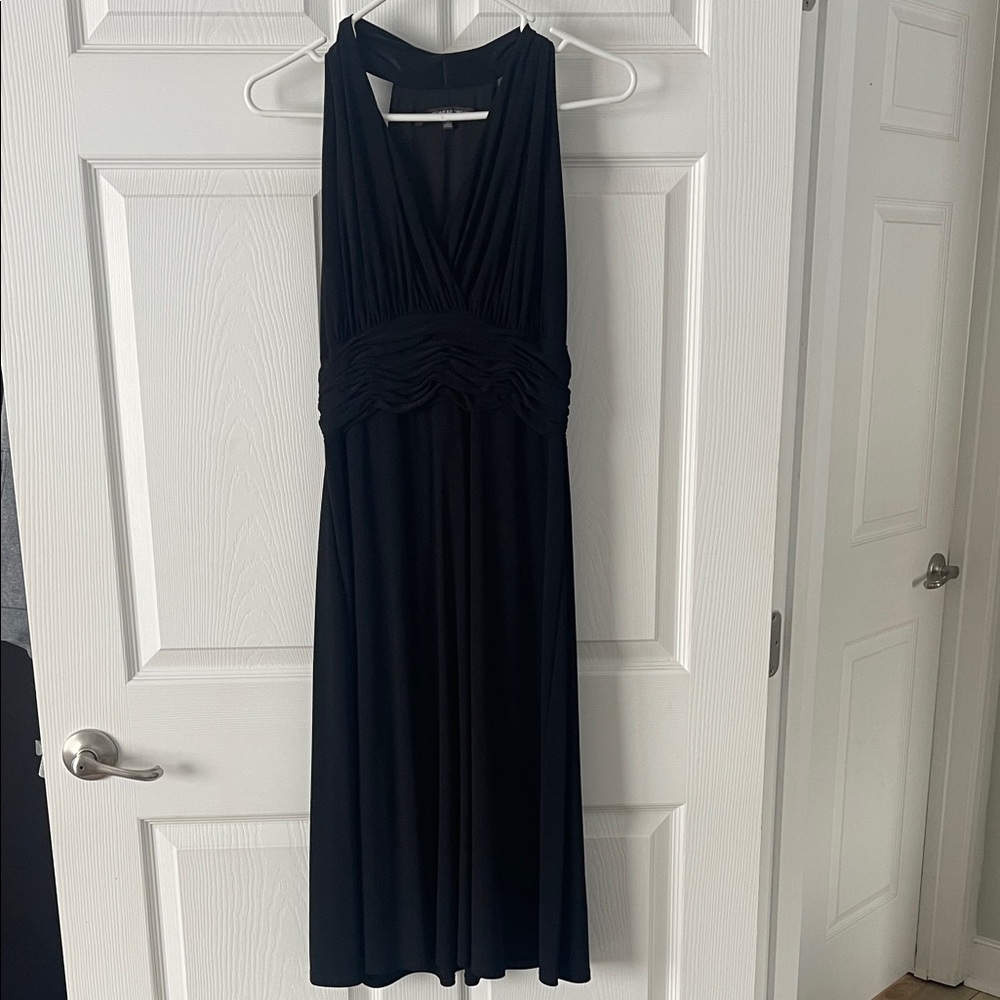 Elegant Black Sleeveless Dress